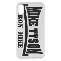Чохол для iPhone X/Xs Tyson Iron Mike - PrintSalon