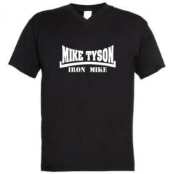 Чоловіча футболка з V-подібним вирізом Tyson Iron Mike - PrintSalon