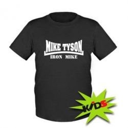 Дитяча футболка Tyson Iron Mike - PrintSalon