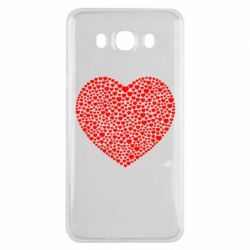 Чехол для Samsung J7 2016 Тысяча сердец - PrintSalon