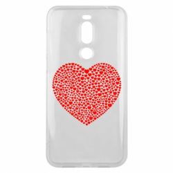 Чехол для Meizu X8 Тысяча сердец - PrintSalon