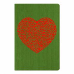 Блокнот с принто Тысяча сердец - PrintSalon