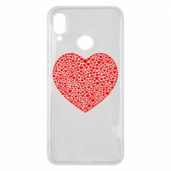 Чехол для Huawei P Smart Plus 2018 Тысяча сердец - PrintSalon