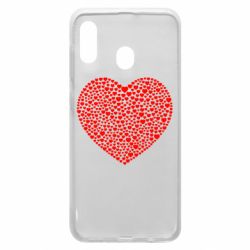 Чехол для Samsung A30 Тысяча сердец - PrintSalon