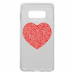 Чехол для Samsung S10e Тысяча сердец - PrintSalon