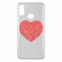 Чехол для Samsung A10s Тысяча сердец - PrintSalon