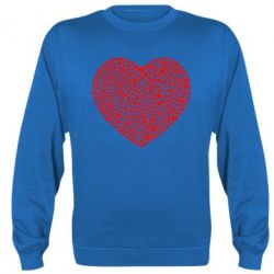 Cвитшот Тысяча сердец - PrintSalon