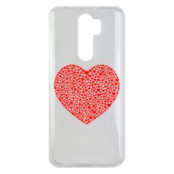 Чехол для Xiaomi Redmi Note 8 Pro Тысяча сердец - PrintSalon