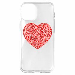 Чехол для iPhone 12 mini Тысяча сердец - PrintSalon