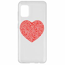 Чехол для Samsung A31 Тысяча сердец - PrintSalon