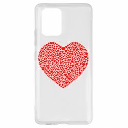 Чехол для Samsung S10 Lite Тысяча сердец - PrintSalon