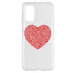 Чехол для Samsung S20 Тысяча сердец - PrintSalon