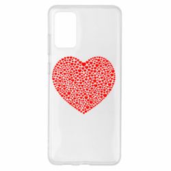 Чехол для Samsung S20+ Тысяча сердец - PrintSalon