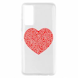 Чехол для Huawei P Smart 2021 Тысяча сердец - PrintSalon