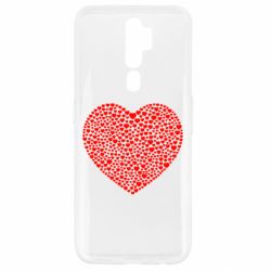 Чехол для Oppo A5/A9 2020 Тысяча сердец - PrintSalon