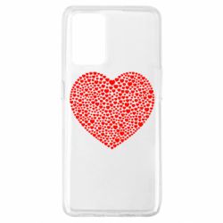 Чехол для Oppo A74 4G Тысяча сердец - PrintSalon