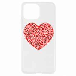 Чехол для Xiaomi Mi11 Lite Тысяча сердец - PrintSalon