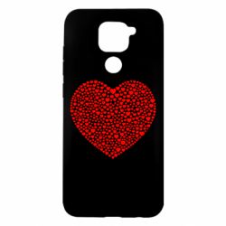 Чехол для Xiaomi Redmi Note 9/Redmi 10X Тысяча сердец - PrintSalon