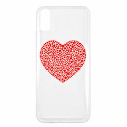 Чехол для Xiaomi Redmi 9a Тысяча сердец - PrintSalon