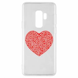 Чехол для Samsung S9+ Тысяча сердец - PrintSalon