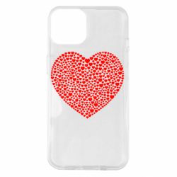 Чехол для iPhone 14 Тысяча сердец - PrintSalon