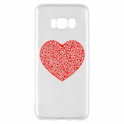 Чехол для Samsung S8 Тысяча сердец - PrintSalon