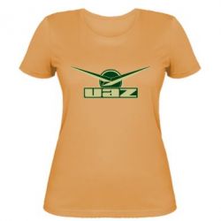 Женская футболка UAZ Лого - PrintSalon