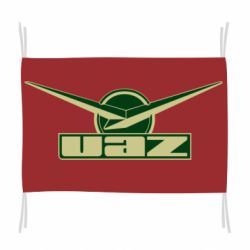 Флаг UAZ Лого - PrintSalon