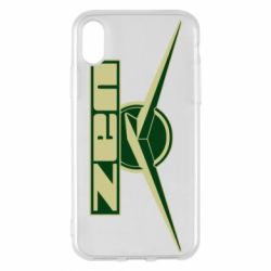 Чехол для iPhone X/Xs UAZ Лого - PrintSalon