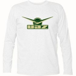Футболка с длинным рукавом UAZ Лого - PrintSalon
