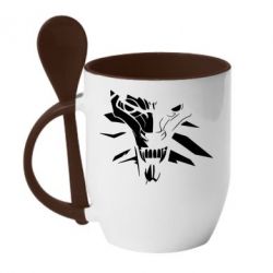 Чашка з ложкою Вбивці Королів - PrintSalon