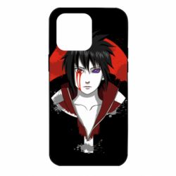 Чохол для iPhone 14 Pro Max Uchiha Sasuke Art - PrintSalon