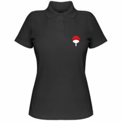Женское поло Uchiha symbol - PrintSalon
