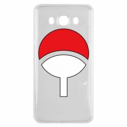Чехол для Samsung J7 2016 Uchiha symbol - PrintSalon