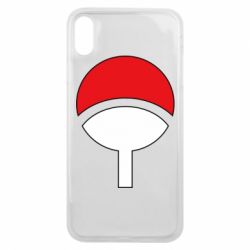 Чехол для iPhone Xs Max Uchiha symbol - PrintSalon