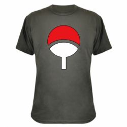 Камуфляжная футболка Uchiha symbol - PrintSalon