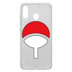 Чехол для Samsung A30 Uchiha symbol - PrintSalon