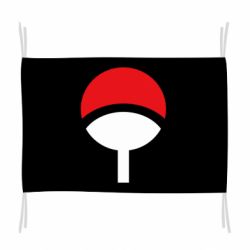 Флаг Uchiha symbol - PrintSalon