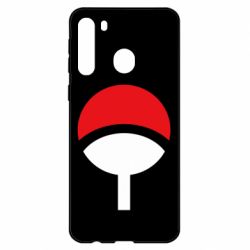Чехол для Samsung A21 Uchiha symbol - PrintSalon
