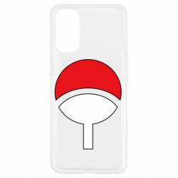 Чехол для Oppo Reno 4 Uchiha symbol - PrintSalon