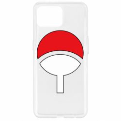 Чехол для Oppo Reno 4 Lite Uchiha symbol - PrintSalon