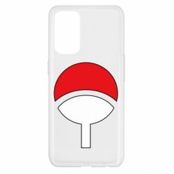 Чехол для Oppo Reno 5 4G Uchiha symbol - PrintSalon