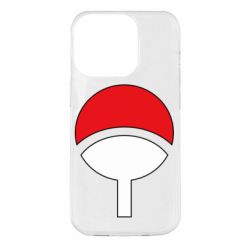 Чехол для iPhone 14 Pro Uchiha symbol - PrintSalon