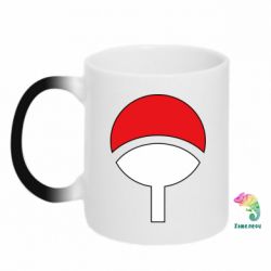 Чашка-хамелеон Uchiha symbol - PrintSalon