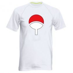 Мужская футболка для спорта Uchiha symbol - PrintSalon