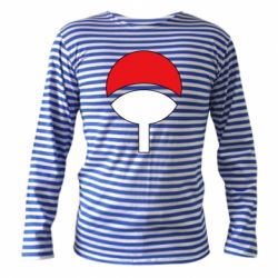 Тельняшка с длинным рукавом Uchiha symbol - PrintSalon