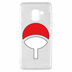 Чехол для Samsung A8 2018 Uchiha symbol - PrintSalon