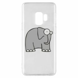 Чехол для Samsung S9 удивленный слон - PrintSalon