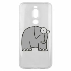 Чехол для Meizu X8 удивленный слон - PrintSalon