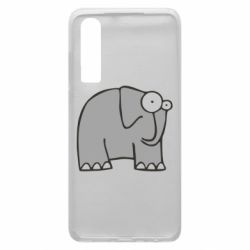 Чехол для Huawei P30 удивленный слон - PrintSalon